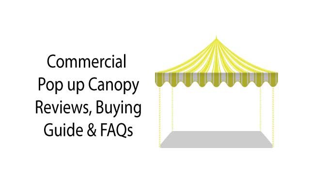 Commercial pop up canopy reviews