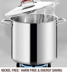 HOMICHEF Commercial Grade LARGE STOCK POT 20 Quart With Lid