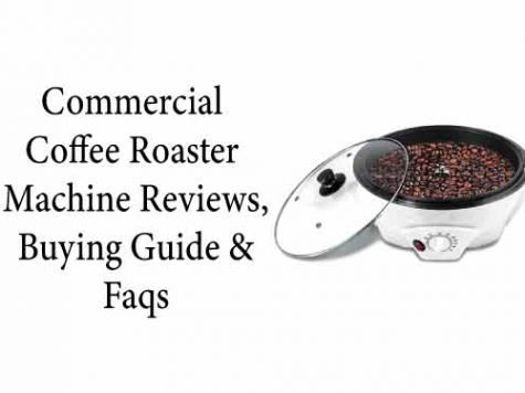 Commercial coffee roaster machine