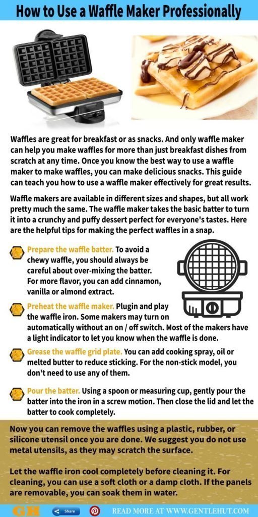 How to Use a Waffle Maker Professionally (2022) for Perfect Waffles