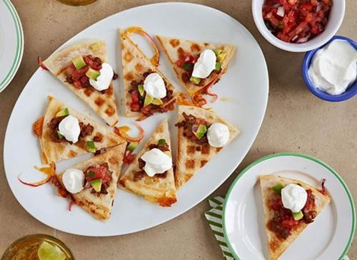 Quesadilla Chorizo-Cheese