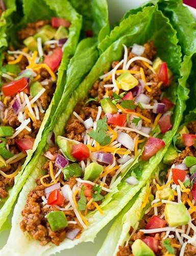 Taco Lettuce Wraps