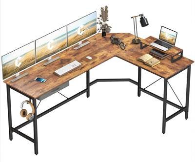 CubiCubi L-Shaped Desk